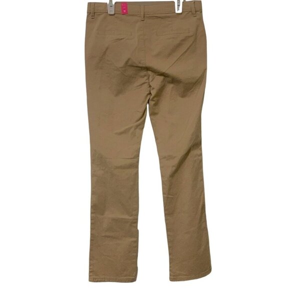 Childrens Place Girls Uniform Khakis Size 12 Skinny Adjustable Waist Stretch - Picture 8 of 11